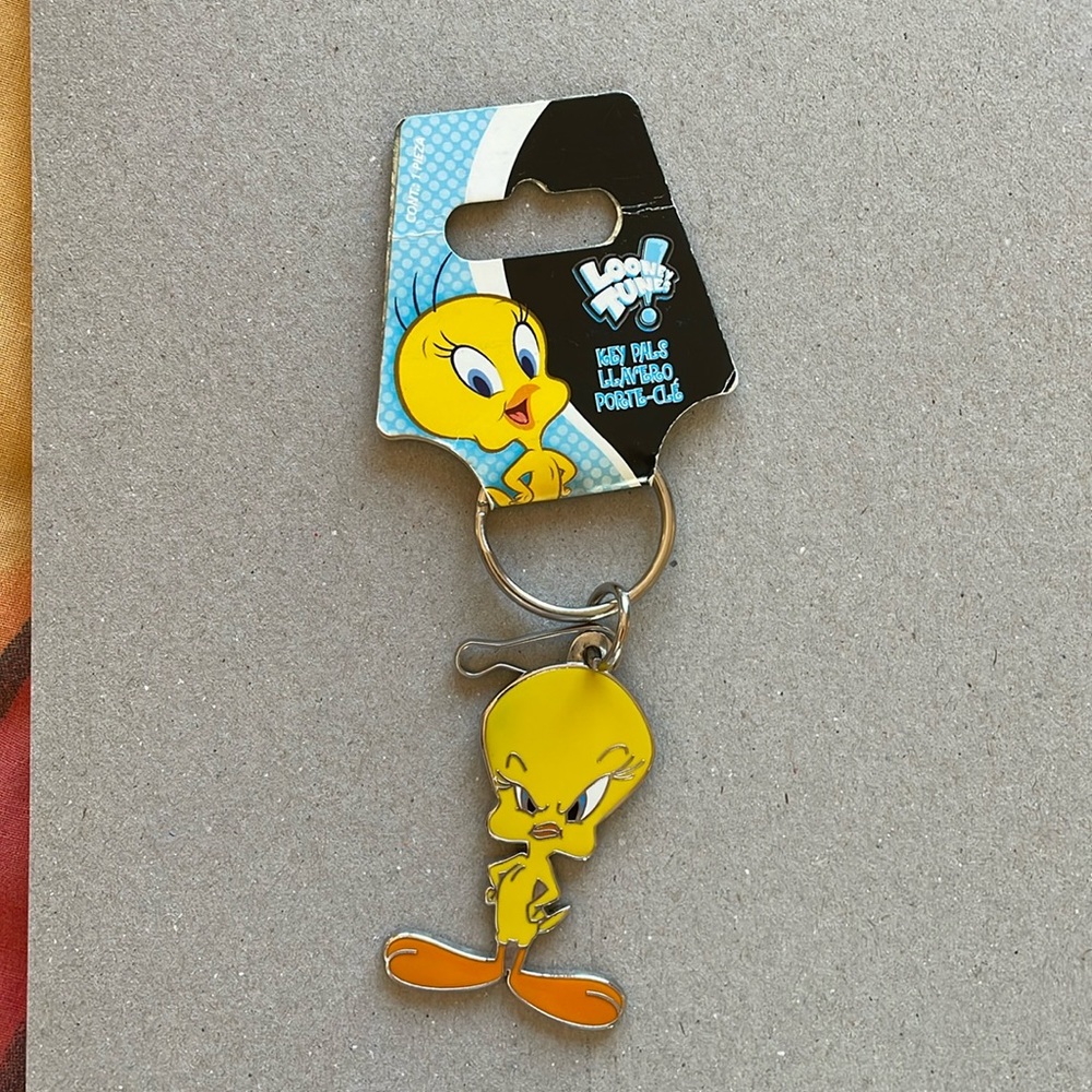 Tweety bird key chain